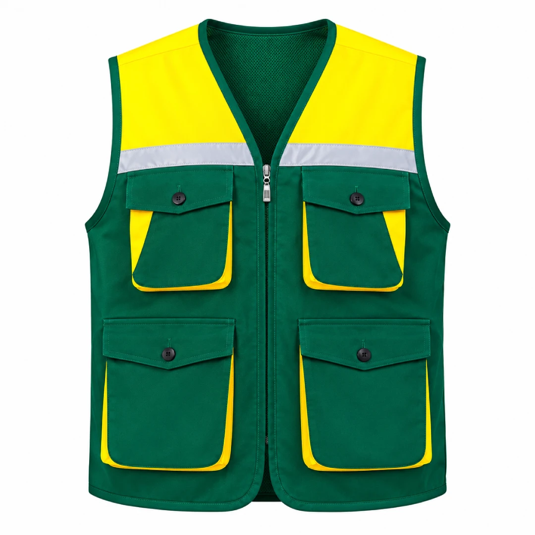 4 Pocket Safety Reflective Jacket