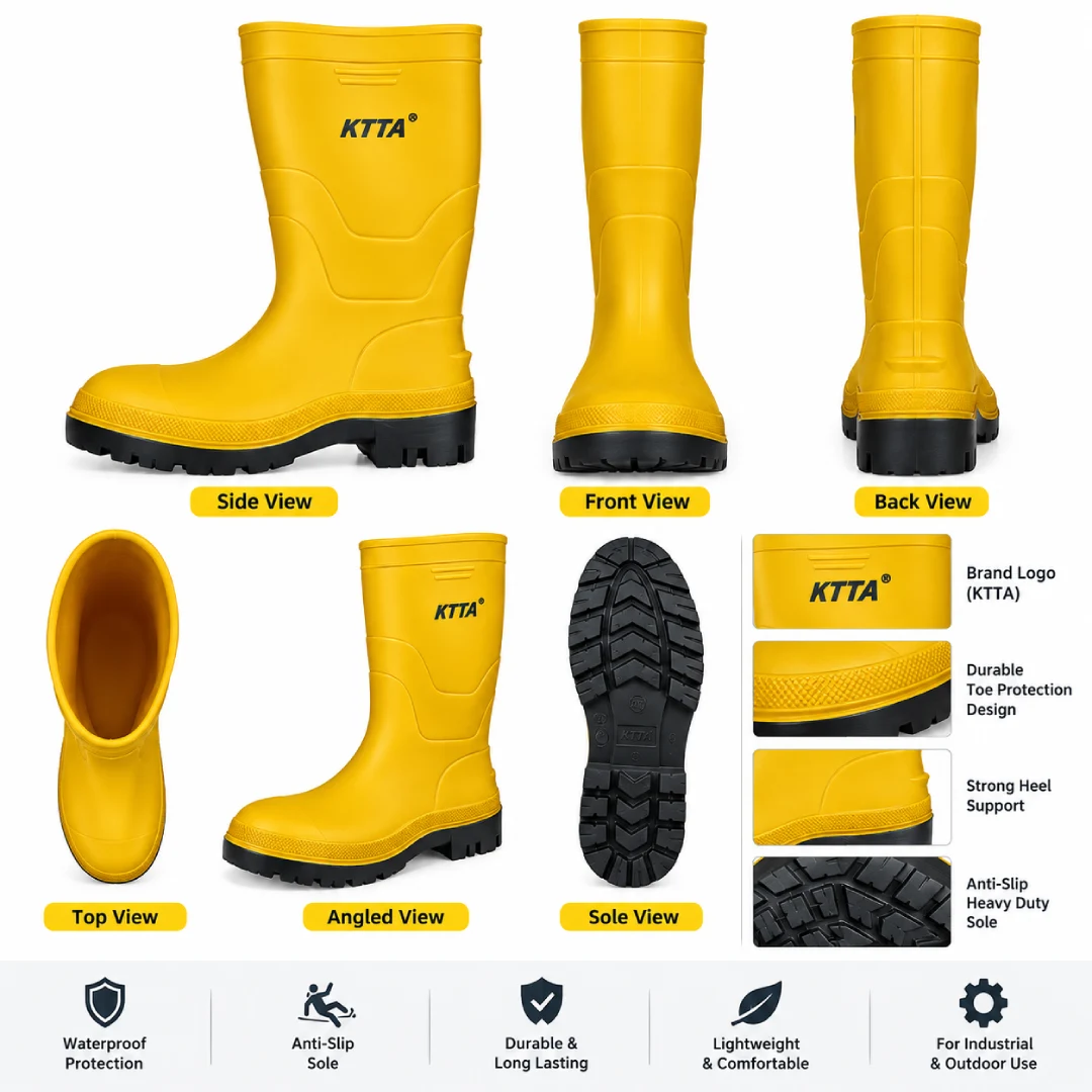 KTTA Safety Gumboot